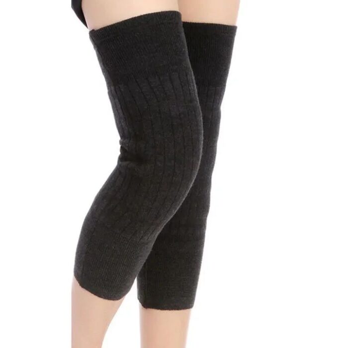 Men & Women Cold-Proof Plush Socks / Warm Leggings Knee Pad