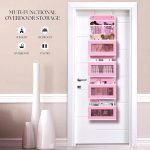 Giraffe Creation Over Door Organizer with 4 Large Capacity Pockets