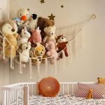 Stuffed Animal Storage Hammock or Net Corner - Large Toy Hammock Net for Stuffed Animals Room Decor