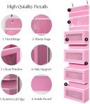 Giraffe Creation Over Door Organizer with 4 Large Capacity Pockets