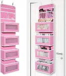 Giraffe Creation Over Door Organizer with 4 Large Capacity Pockets