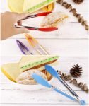 ZHIYE 4Pcs Silicone Tongs, Kitchen Tongs 7
